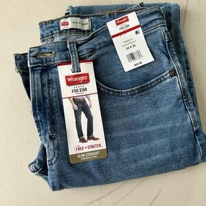 Wrangler Classic Blue Denim Jeans